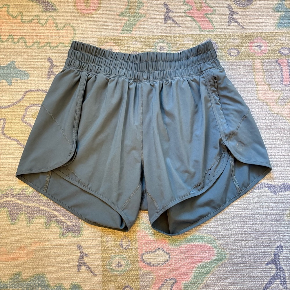 Women's Blue/Green Tasc Running Shorts